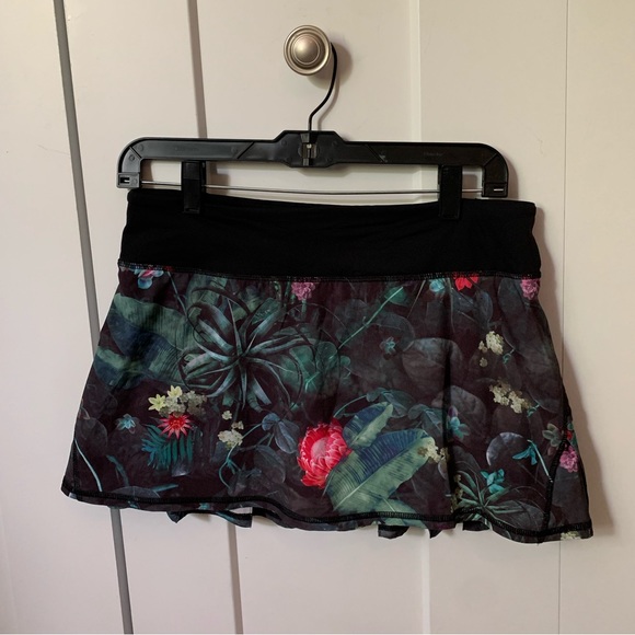 Lululemon Pace Setter Skirt Curious Jungle Multi - Picture 2 of 5